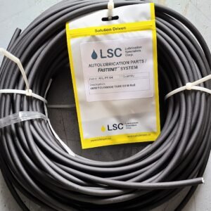 PT-04-50m - POLYAMIDE TUBE BLACK 300 BAR; OD 8.6mm ID 4mm 50 M Roll